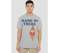 Garfield Hang In There Unisex T Shirt, Athletic Heather Garfield Light Grey 4XL