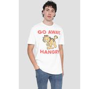 Garfield Hangry T-Shirt, White | Size: 2XL Garfield White 2XL