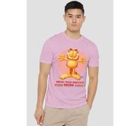 Garfield Have You T Shirt, Pink Garfield Pink L