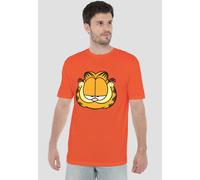 Garfield Head Unisex T-Shirt, Orange | Size: 4XL Garfield Orange 4XL