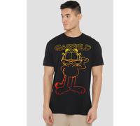 Garfield Hotshot Garfield T Shirt, Black Garfield Black 4XL