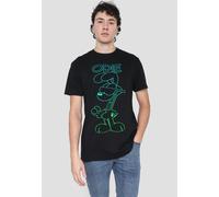 Garfield Hotshot Odie T-Shirt, Black | Size: Small Garfield Black S