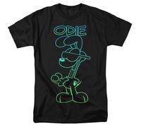 Garfield Hotshot Odie Unisex T Shirt, Black, Medium