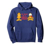 Garfield House Cat Insane Kitty Comedy Meme Cartoon Classic Pullover Hoodie