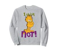 Garfield House Cat Stubborn Attitude Comedy Cartoon Classic Sweatshirt