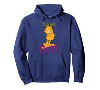Garfield House Cat Stubborn Attitude Comedy Classic Cartoon Pullover Hoodie
