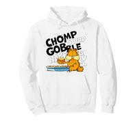 Garfield Hungry Cat Lasagne Lover Fast Food Classic Hero Pullover Hoodie