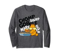 Garfield Hungry Cat Lasagne Lover Fast Food Hero Classic Long Sleeve T-Shirt