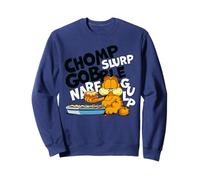 Garfield Hungry Cat Lasagne Lover Fast Food Hero Classic Sweatshirt