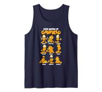 Garfield Hungry Emotions of Garfield Tank Top