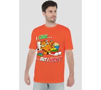Garfield I Can... T-Shirt, Orange | Size: 2XL Garfield Orange 2XL