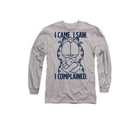 Garfield I Complained Long Sleeve T-Shirt, Athletic Heather in Grey | Size: Medium Garfield Grey M