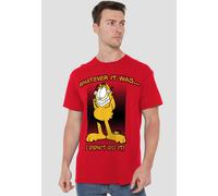 Garfield I Didnt Do It T-Shirt, Red | Size: 3XL Garfield Red 3XL