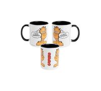 United Labels Garfield Mug - I Hate Mondays Coffee Mug Mug Ceramic Coffee Mug 320 ml Black/White