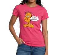 Garfield I Hate Mondays Women's T-Shirt Azalea