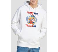 Garfield I Want You Hoddie, White | Size: 2XL Garfield White 2XL