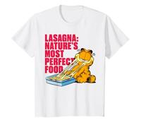 Garfield Kids Hungry Cat Lasagne Lover Perfect Classic Food T-Shirt