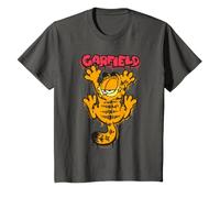 Garfield Kids Scratching Cat Lasagne Lover Cheeky Kitty T-Shirt