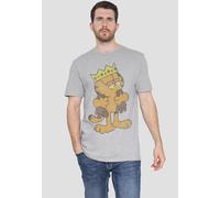 Garfield King Garfield Unisex T Shirt, Athletic Heather Garfield Light Grey XXXL