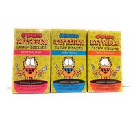 Garfield Kittibix Catnip Chicken Biscuits for Cats - Calming Treat with Vitamins C & E, Supports Digestion