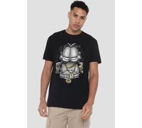 Garfield Lasagna For Life T Shirt, Black Garfield Black L