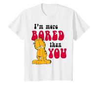 Garfield Lazy Bored Cat Bad Day Comedy Meme Classic Cartoon T-Shirt