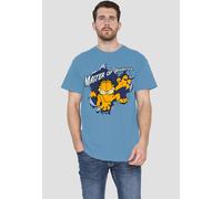 Garfield Master Of Disaster T Shirt, Carolina Blue Garfield Blue XXL
