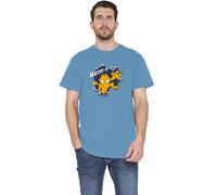 Garfield Master of Disaster Unisex T Shirt, Carolina Blue, Medium