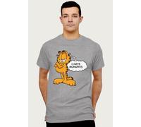 Garfield Men's I Hate Mondays T-Shirt in Mid Grey | Size: Small Garfield Mid Grey S