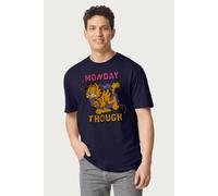 Garfield Men's Monday Though T-Shirt in Navy | Size: 2XL Garfield Navy 2XL
