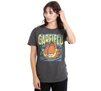 Garfield Men's Rad T-Shirt, Charcoal | Size: Small Garfield Charcoal S