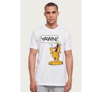 Garfield Men's YAWN T-Shirt in White | Size: 2XL Garfield White 2XL