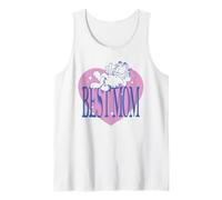 Garfield Mother's Day Best Mom Heart Tank Top