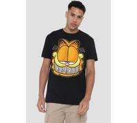 Garfield Nice Grill T-Shirt, Black | Size: Small Garfield Black S