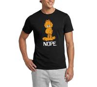 Garfield Nope Men's T-Shirt Black