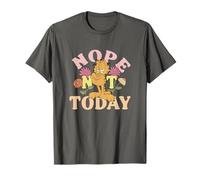 Garfield Nope Not Today Floral T-Shirt