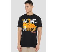 Garfield Not Lazy T Shirt, Black Garfield Black M