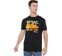 Garfield Not Lazy Unisex T Shirt, Black, XXX-Large