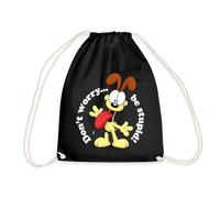 Garfield Odie Don´t Worry, Be Stupid Drawstring Bag