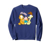 Garfield Odie Retro Comic Milkshake Friends Artwork Gifts Sweatshirt