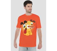 Garfield Odie T Shirt, Orange Garfield Orange S