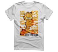 Garfield Officially Licensed Make Way for Greatness Mens T-Shirt (White), X-Large
