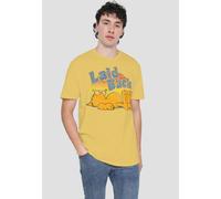 Garfield Rad T-Shirt, Banana in Yellow | Size: Medium Garfield Yellow M