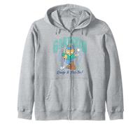 Garfield Ready To Par-Tee! Collegiate Golf Club Portrait Zip Hoodie