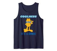 Garfield Retro Comic Standing Pose Cool Cat Humor Artwork Tank Top