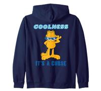 Garfield Retro Comic Standing Pose Cool Cat Humor Artwork Zip Hoodie