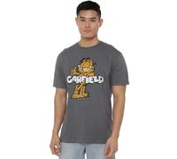 Garfield Retro GARF Unisex T Shirt, Charcoal, XXX-Large