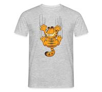 Garfield Scratch Men's T-Shirt Heather Grey