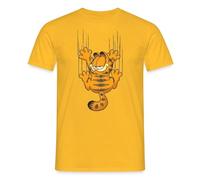 Garfield Scratch Men's T-Shirt Yellow