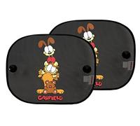 Garfield Set of 2 Parasol Side Shades 44 * 36 cm for Travelling with Children
